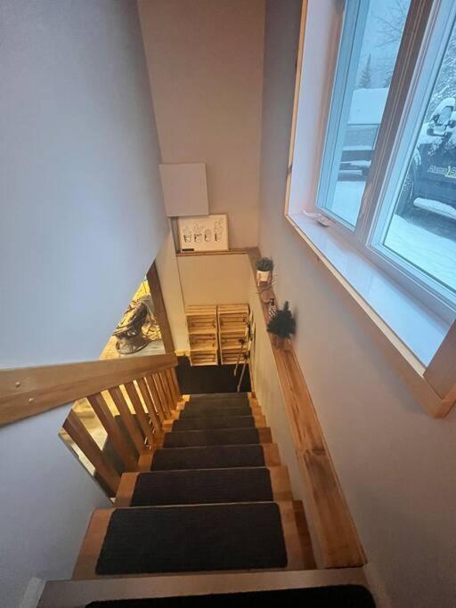 Appartement Mont Edouard, Hebergement Paisible A La Montagne LʼAnse-Saint-Jean Extérieur photo