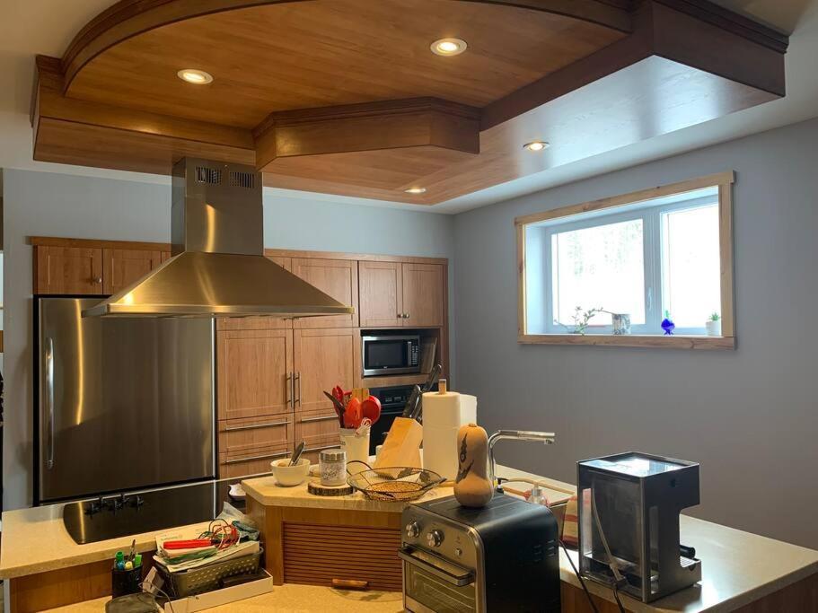 Appartement Mont Edouard, Hebergement Paisible A La Montagne LʼAnse-Saint-Jean Extérieur photo