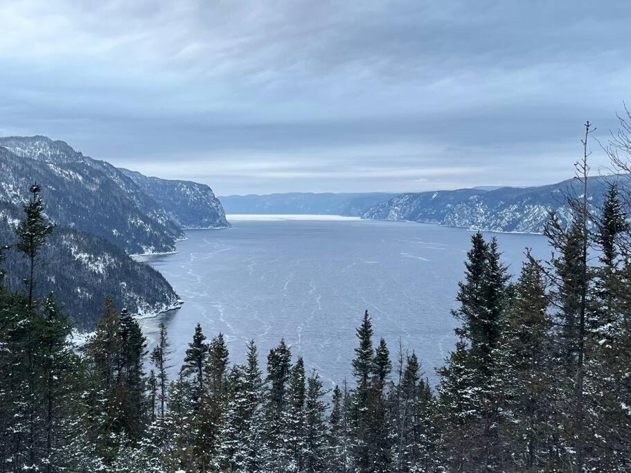 Appartement Mont Edouard, Hebergement Paisible A La Montagne LʼAnse-Saint-Jean Extérieur photo